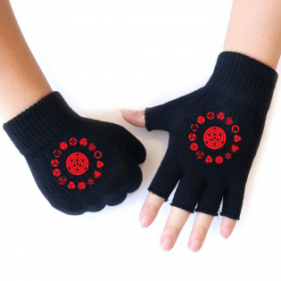 Sharingan Künye Logo Eldiven