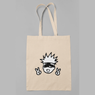 Jujutsu Kaisen Gojo İcon Bez Çanta Jujutsu Kaisen Gojo İcon Bez Çanta