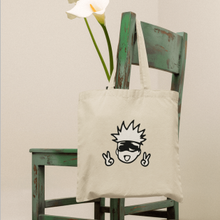 Jujutsu Kaisen Gojo İcon Bez Çanta