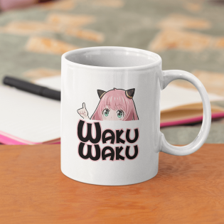 Anya Waku Waku Kupa Bardak