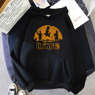 Haikyuu Logo Kapşonlu Sweatshirt Haikyuu Logo Kapşonlu Sweatshirt