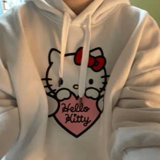 Hello Kitty Beyaz  Sweatshirt Hello Kitty Beyaz  Sweatshirt