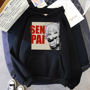 Himiko Toga Logo Kapşonlu Sweatshirt Himiko Toga Logo Kapşonlu Sweatshirt