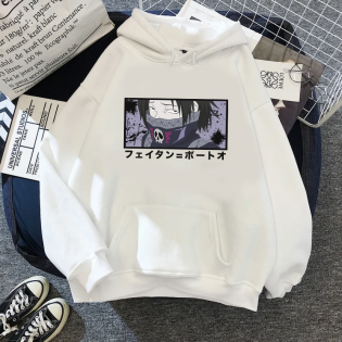 Hunter X Hunter Feitan Face Kapşonlu Sweatshirt Hunter X Hunter Feitan Face Kapşonlu Sweatshirt
