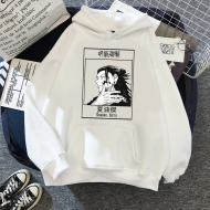 Jujutsu Kaisen Geto Beyaz Kapşonlu Sweatshirt Jujutsu Kaisen Geto Beyaz Kapşonlu Sweatshirt