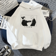 Jujutsu Kaisen Geto Gojo Bff Beyaz Kapşonlu Sweatshirt Jujutsu Kaisen Geto Gojo Bff Beyaz Kapşonlu Sweatshirt
