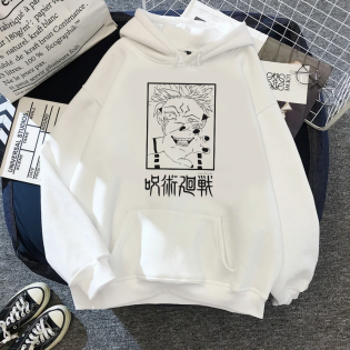 Jujutsu Kaisen Sukuna Hand Kapşonlu Sweatshirt Jujutsu Kaisen Sukuna Hand Kapşonlu Sweatshirt