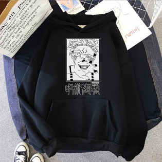 Jujutsu Kaisen Sukuna Hand Kapşonlu Sweatshirt Jujutsu Kaisen Sukuna Hand Kapşonlu Sweatshirt