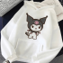 Kuromi Beyaz Sweatshirt