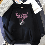 Kuromi Siyah Sweatshirt Kuromi Siyah Sweatshirt