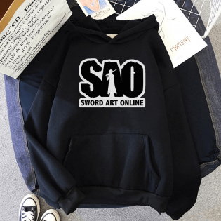 Sword Art Online Kapşonlu Sweatshirt Sword Art Online Kapşonlu Sweatshirt