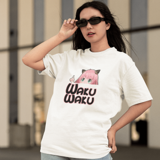 Spy X Family Anya Waku Waku Tişört