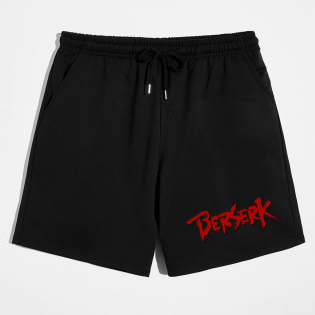 Berserk Yazılı Şort Berserk Yazılı Şort