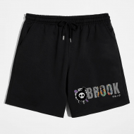 One Piece Brook Yazılı Şort One Piece Brook Yazılı Şort