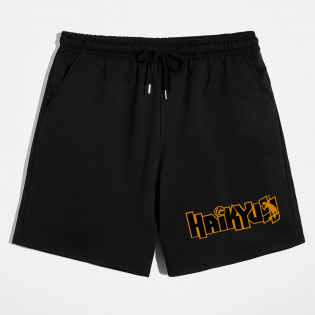 Haikyuu Logolu Şort Haikyuu Logolu Şort