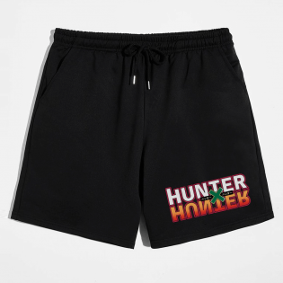 Hunter x Hunter Logolu Şort Hunter x Hunter Logolu Şort
