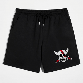 One Piece Shanks Kızıl Saç Korsanları Şort One Piece Shanks Kızıl Saç Korsanları Şort
