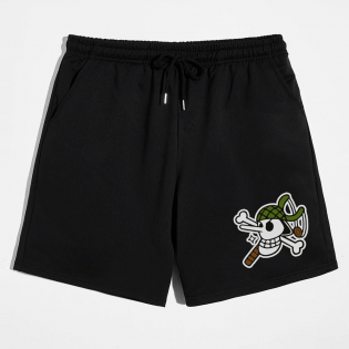 One Piece Usopp Logo Şort One Piece Usopp Logo Şort