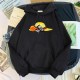 Anime Sembol Kapşonlu Sweatshirt