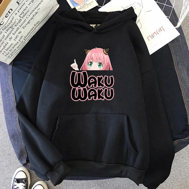 Anya Waku Waku Kapşonlu Sweatshirt