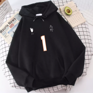 Haikyuu Forma Numara Kapşonlu Sweatshirt Haikyuu Forma Numara Kapşonlu Sweatshirt