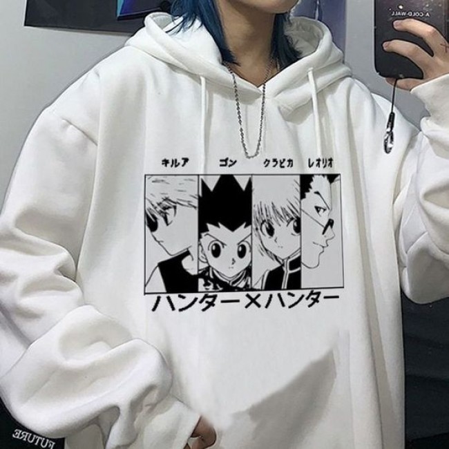 Hunter x Hunter Team Kapşonlu Sweatshirt