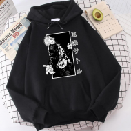Jujutsu Kaisen Crazy Gojo Kapşonlu Sweatshirt Jujutsu Kaisen Crazy Gojo Kapşonlu Sweatshirt