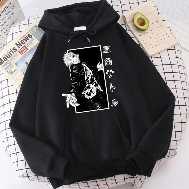 Jujutsu Kaisen Crazy Gojo Kapşonlu Sweatshirt