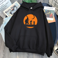 Master Roshi And Goku Kapşonlu Sweatshirt Master Roshi And Goku Kapşonlu Sweatshirt