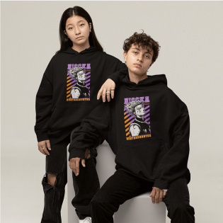 Hunter x Hunter Hisoka Kapşonlu Sweatshirt Hunter x Hunter Hisoka Kapşonlu Sweatshirt
