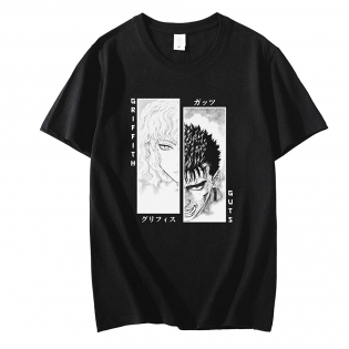Berserk Griffith And Guts Tişört Berserk Griffith And Guts Tişört