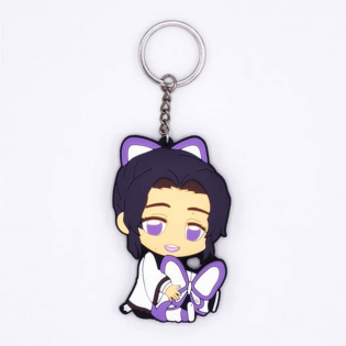 Demon Slayer Kimetsu No Yaiba Shinobu Silikon Anahtarlık Demon Slayer Kimetsu No Yaiba Shinobu Silikon Anahtarlık