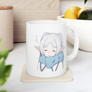 Anime Frieren Mug Kupa Bardak Anime Frieren Mug Kupa Bardak