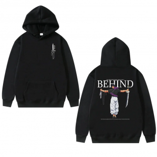 Fushiguro Toji Behind Kapşonlu Sweatshirt Fushiguro Toji Behind Kapşonlu Sweatshirt