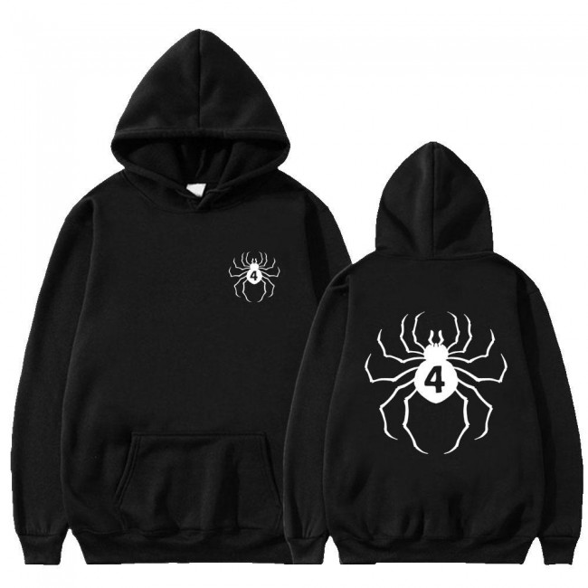 Hisoka #4 Spider Ön - Arka Kapşonlu Sweatshirt