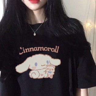 Cinnamoroll Kawaii Tişört Cinnamoroll Kawaii Tişört