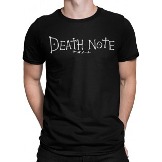 Death Note Yazılı Siyah Tişört Death Note Yazılı Siyah Tişört