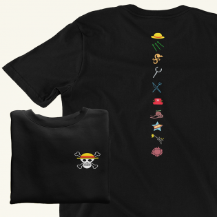Anime One Piece Tayfa Minimal Logo T-shirt Anime One Piece Tayfa Minimal Logo T-shirt