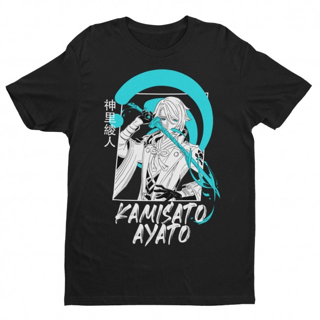 Genshin Impact Kamisato Ayato Tişört