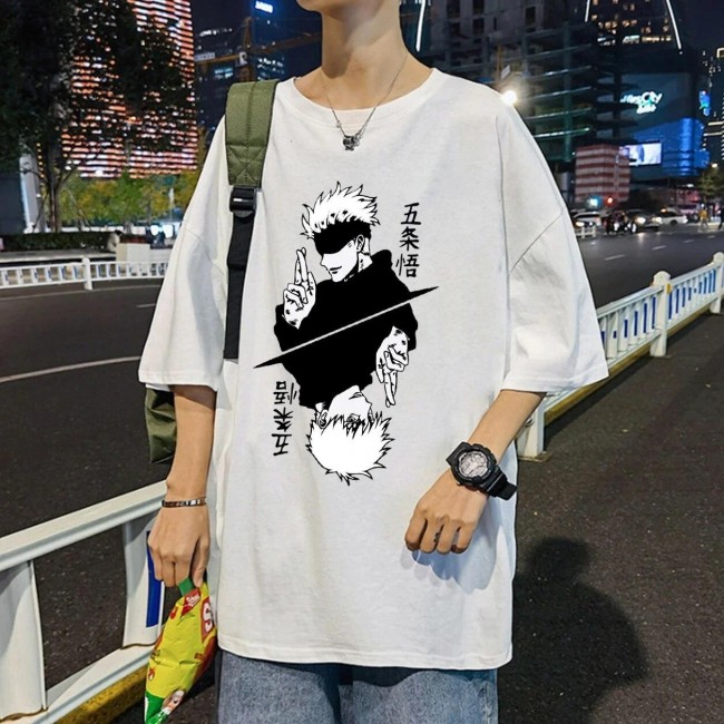 Jujutsu Kaisen Gojo Black Design Tişört