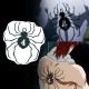 Hunter X Hunter Hisoka #4 Spider Ön - Arka Tişört