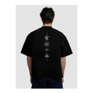 Naruto Sırt Baskı Sembol T-shirt