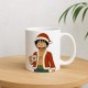 One Piece Luffy Christmas Yılbaşı Kupası