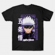 Jujutsu Kaisen Gojo Satoru Tasarım T-shirt 
