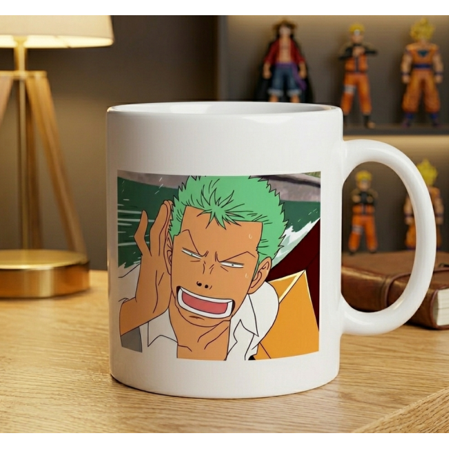 Zoro Face Kupa Bardak