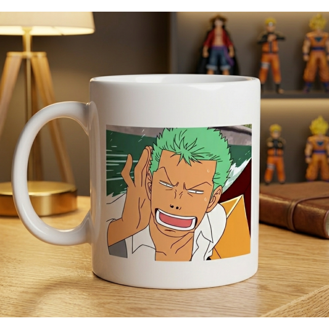 Zoro Face Kupa Bardak