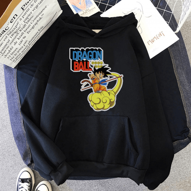 Dragon Ball Kapşonlu Sweatshirt