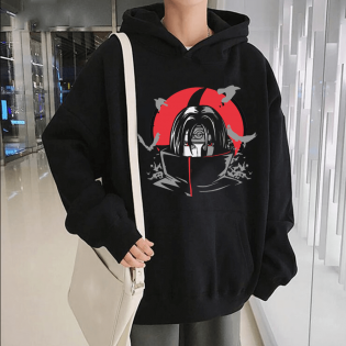 Uchiha İtachi Kapşonlu Sweatshirt Uchiha İtachi Kapşonlu Sweatshirt