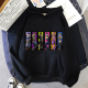 JoJo Bizarre Adventure Kolaj Kapşonlu Sweatshirt