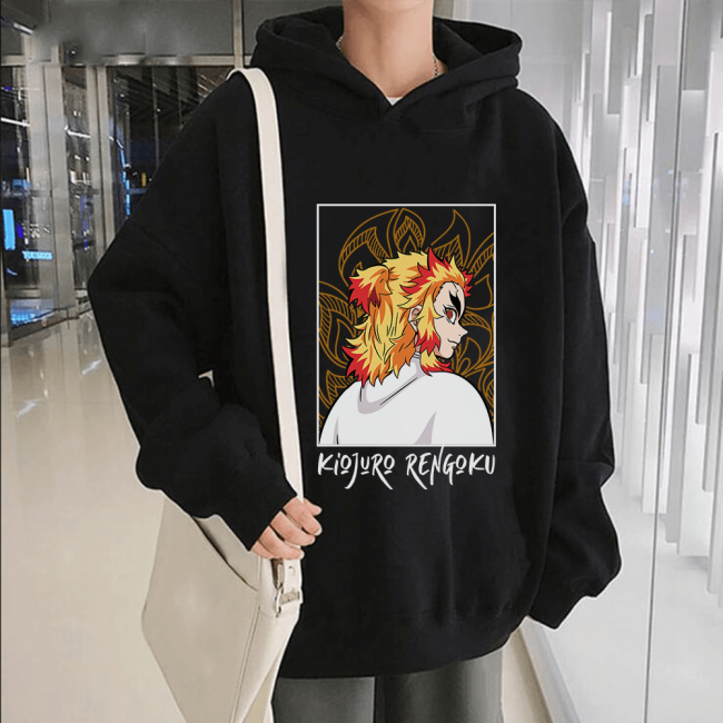 Rengoku Kapşonlu Sweatshirt